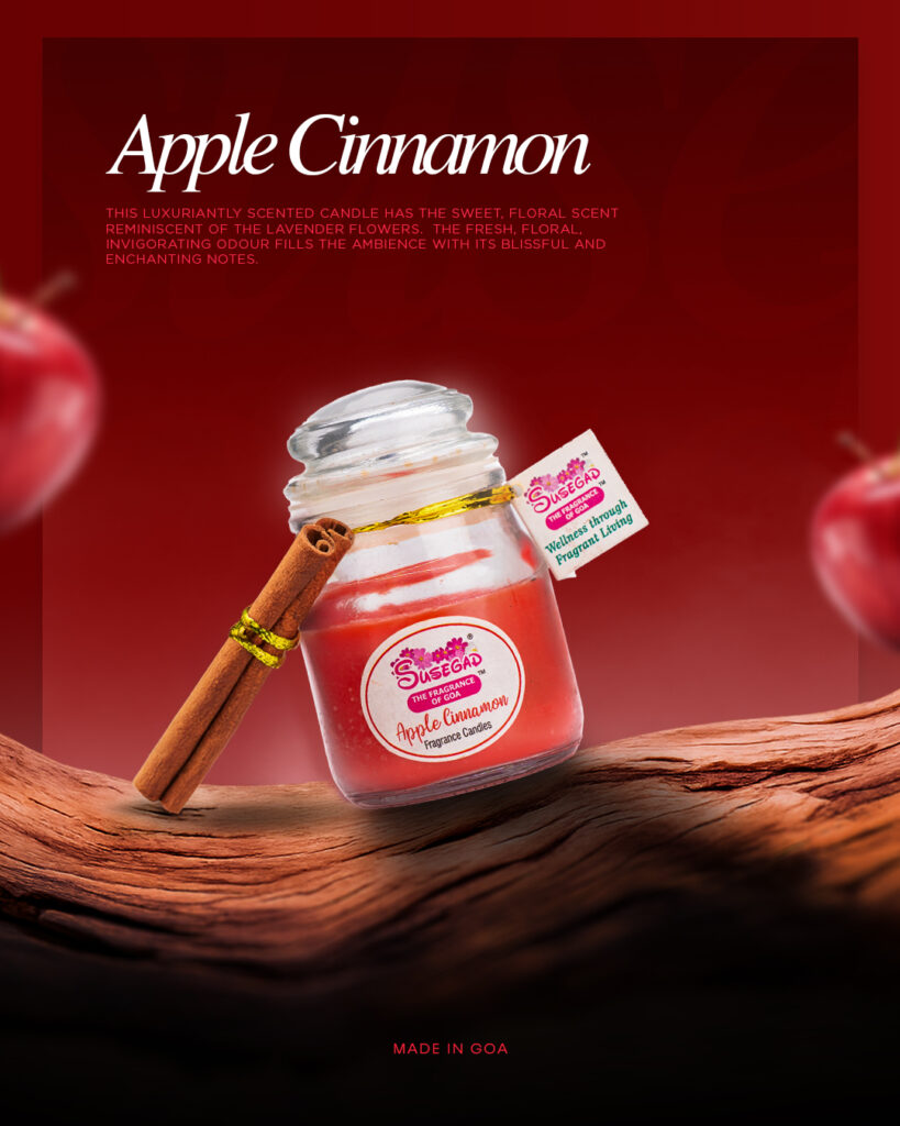 Apple Cinnamon - Aroma Jar Fragrance Candle