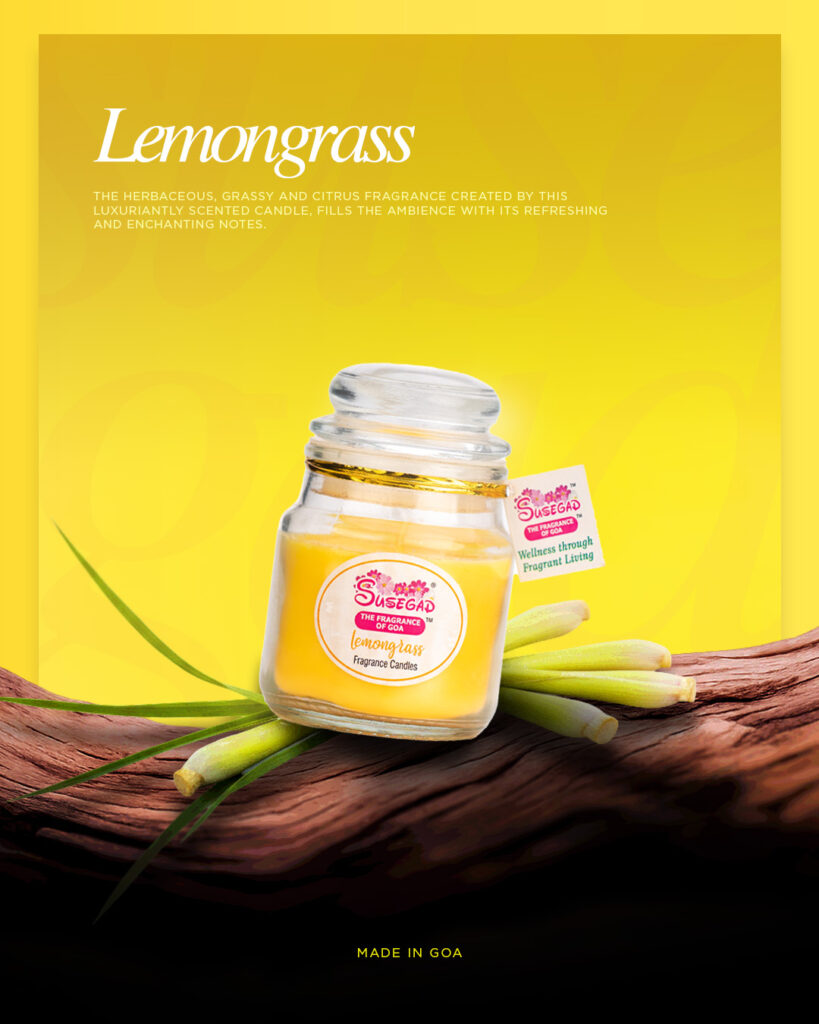 Lemongrass - Aroma Jar Fragrance Candle